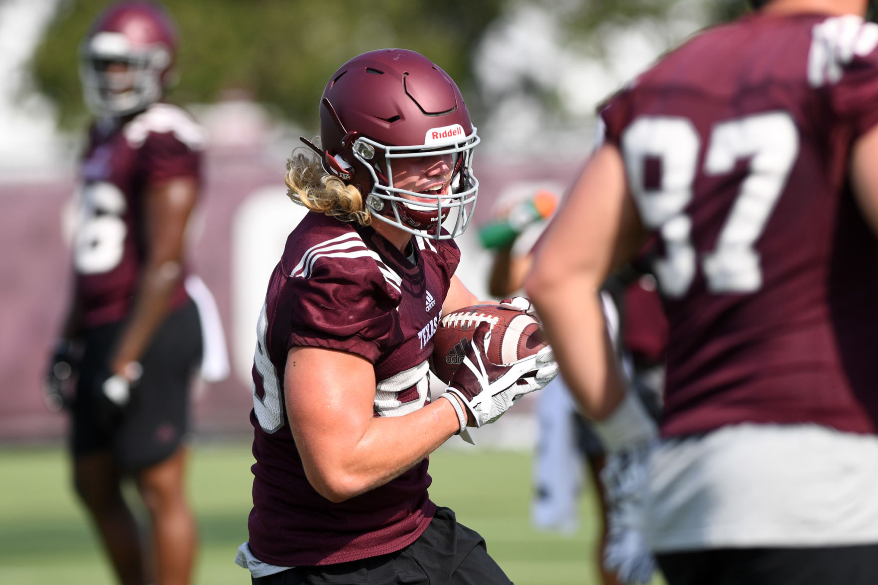 Texas A&M football practice